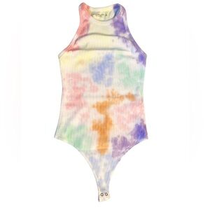 Abercrombie & Fitch Soft A&F Rib Collection, Size Small Bodysuit w/snap buttons